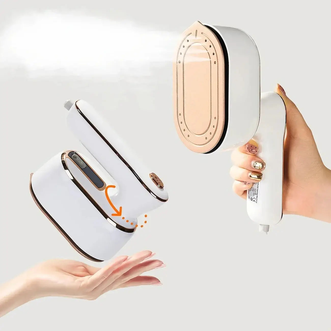 Mini portable steam iron for travel - Ice Cube