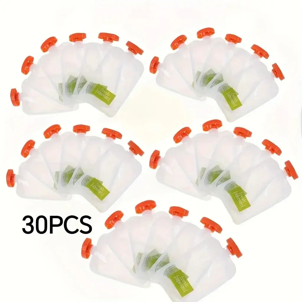 Baby Food Maker with Reusable Pouches – BPA-Free - Ice Cube 