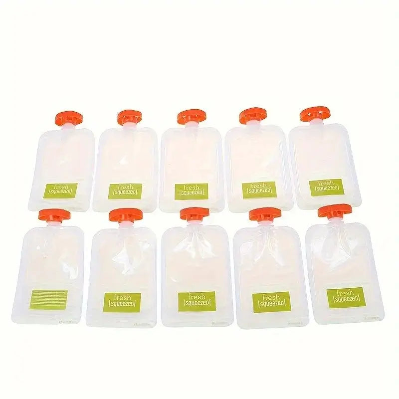 Baby Food Maker with Reusable Pouches – BPA-Free - Ice Cube 
